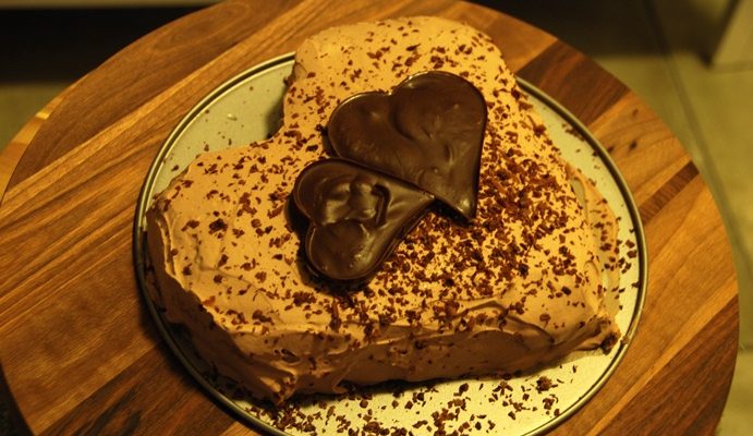 Torta za zaljubljene (u čokoladu)