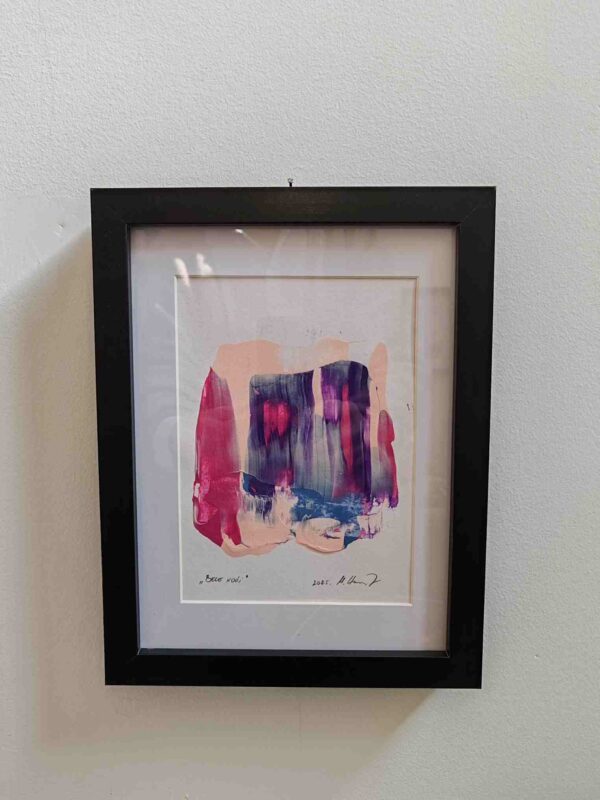 Bele noći, apstrakcija