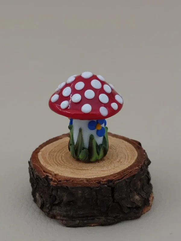 Dekoracija od stakla,pečurka