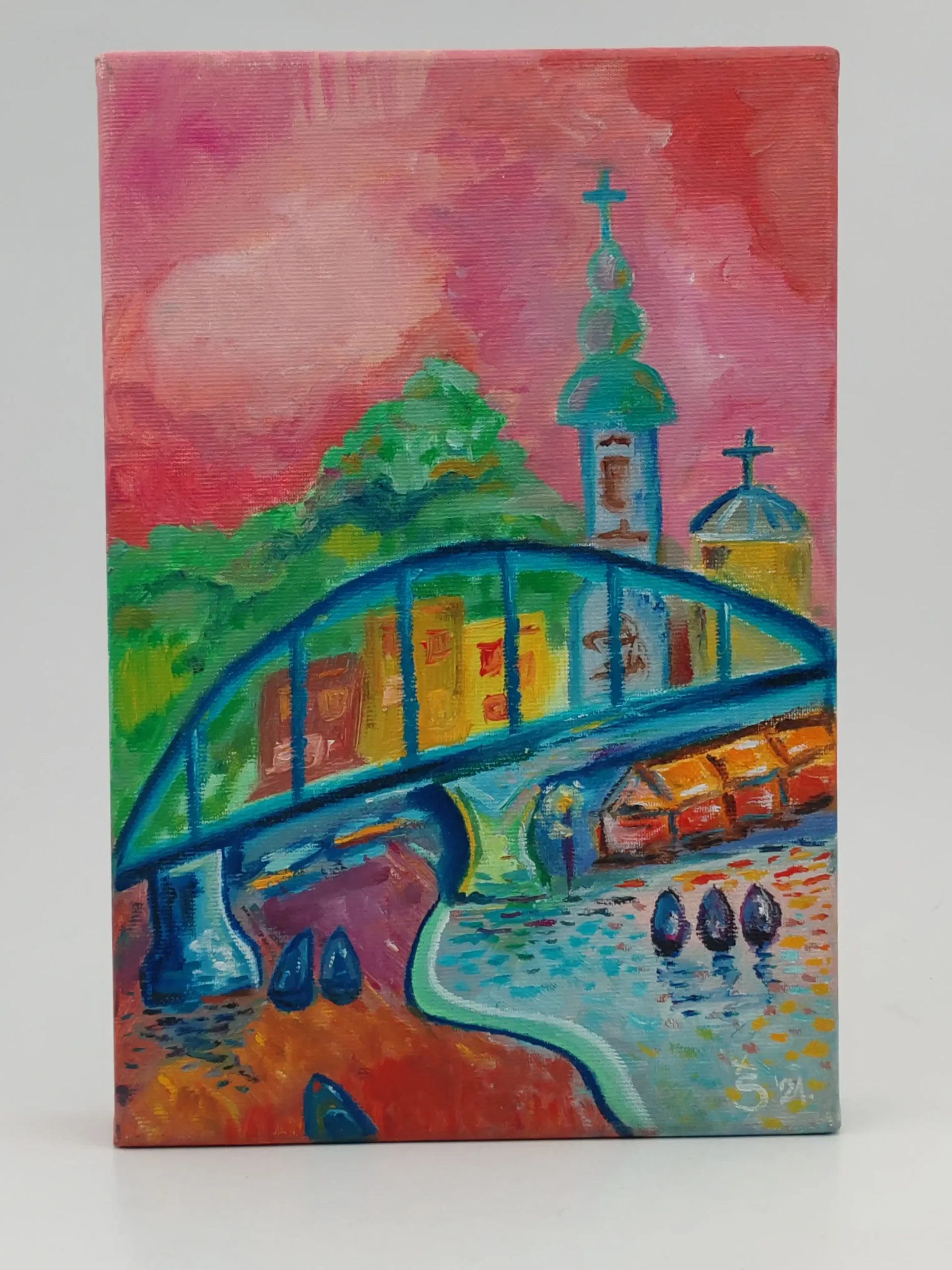 umetničke slike Dorćol, art&gift shop Mikaleidoskop Beograd