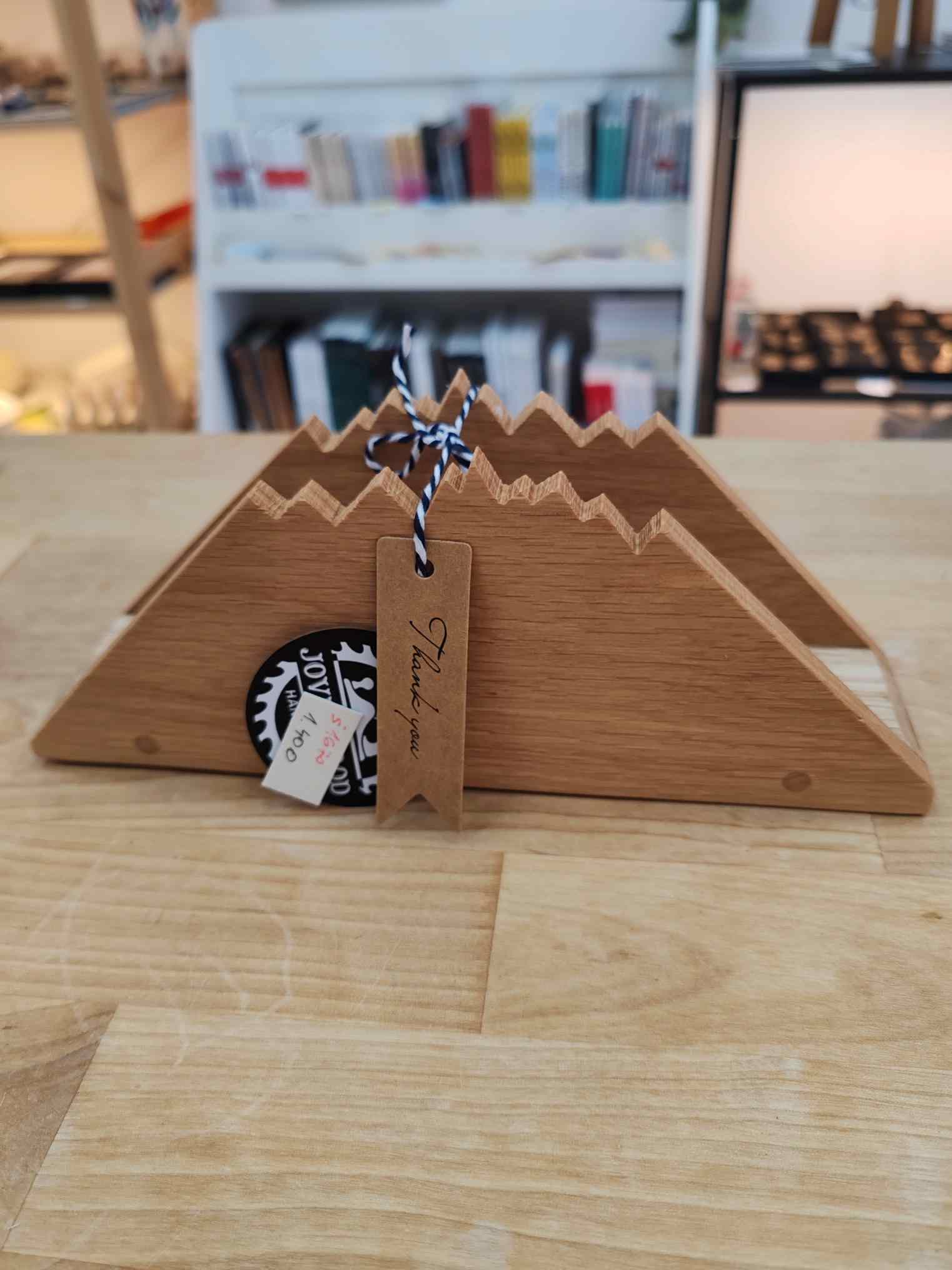 drveni drzac za salvete, gift shop Mikaleidoskop
