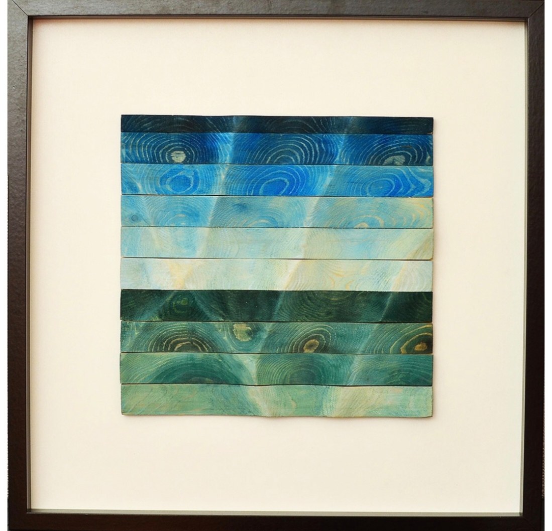 umetnička drvena slika Polje-galerija slika Dorćol