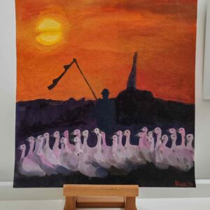 Akrilne boje na papiru