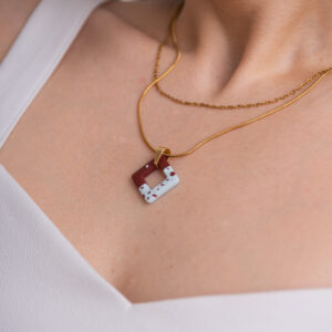 "Maleni"- kvadratna ogrlica