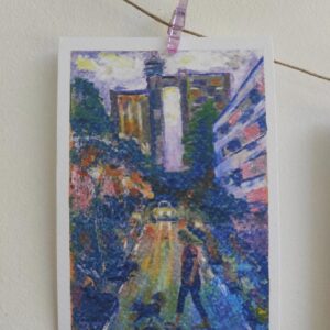 "Beograd" print akvarela A3