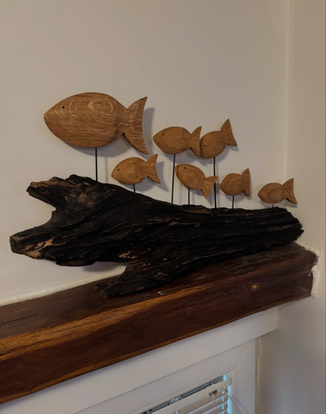 Drift wood, skulpture od plavnog drveta kao postolja, Carigradska 24, Beograd