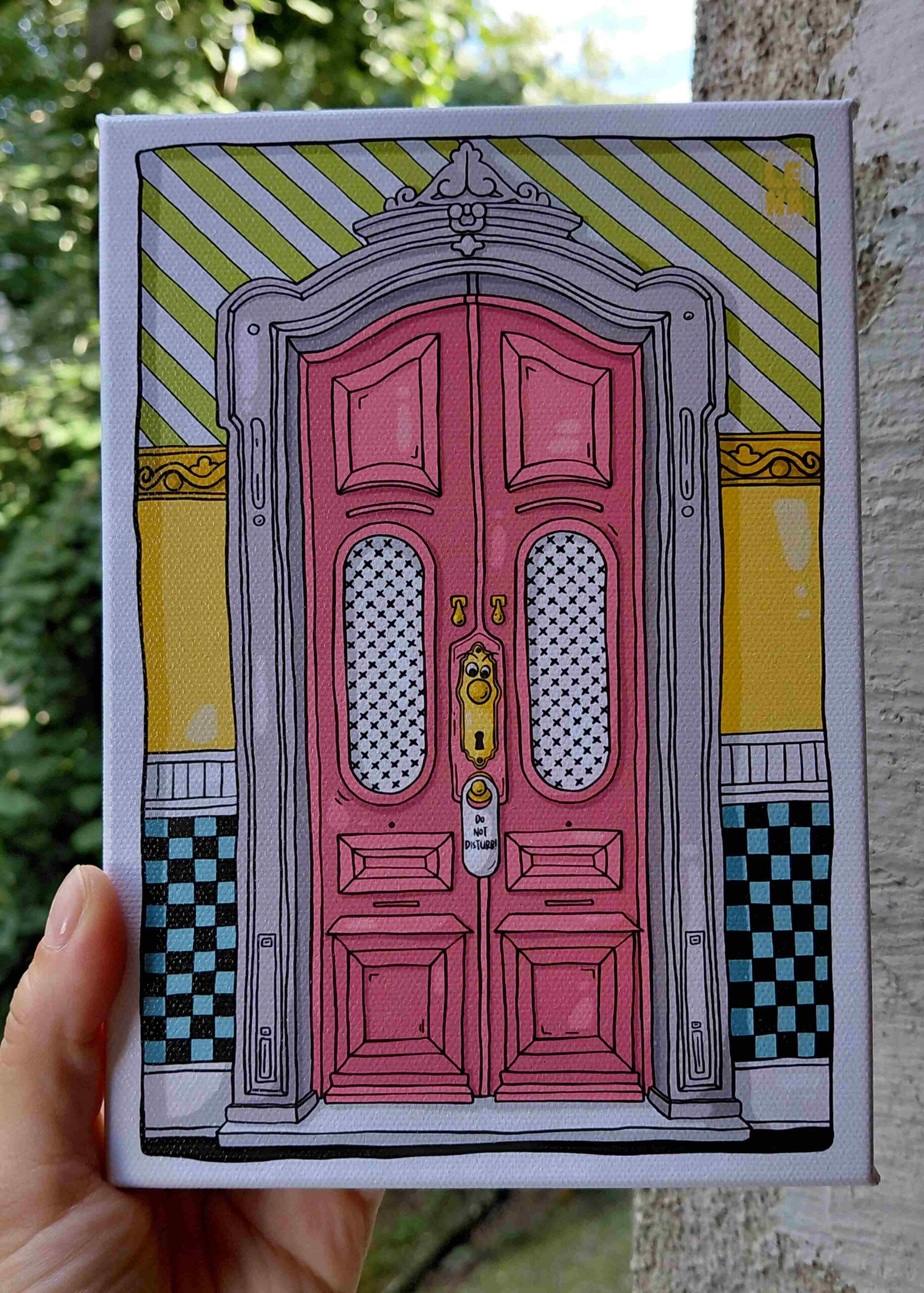 prodaja od&scaron;tampanih ilustracija na platnu, Mikaleidoskop, Carigradska 24, Beograd